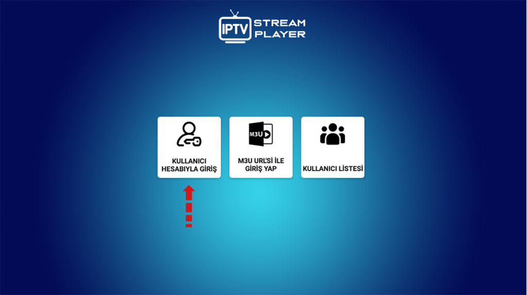 IPTV Stream Player Kurulumu - Adım 1